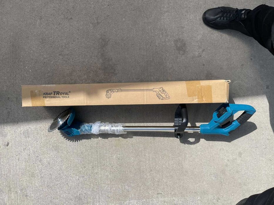 Акумулаторен тример 36V 8A KraftRoyal Косачка за трева с 2бр батерия