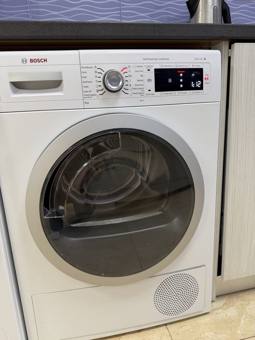 Uscator de rufe Bosch seria 8