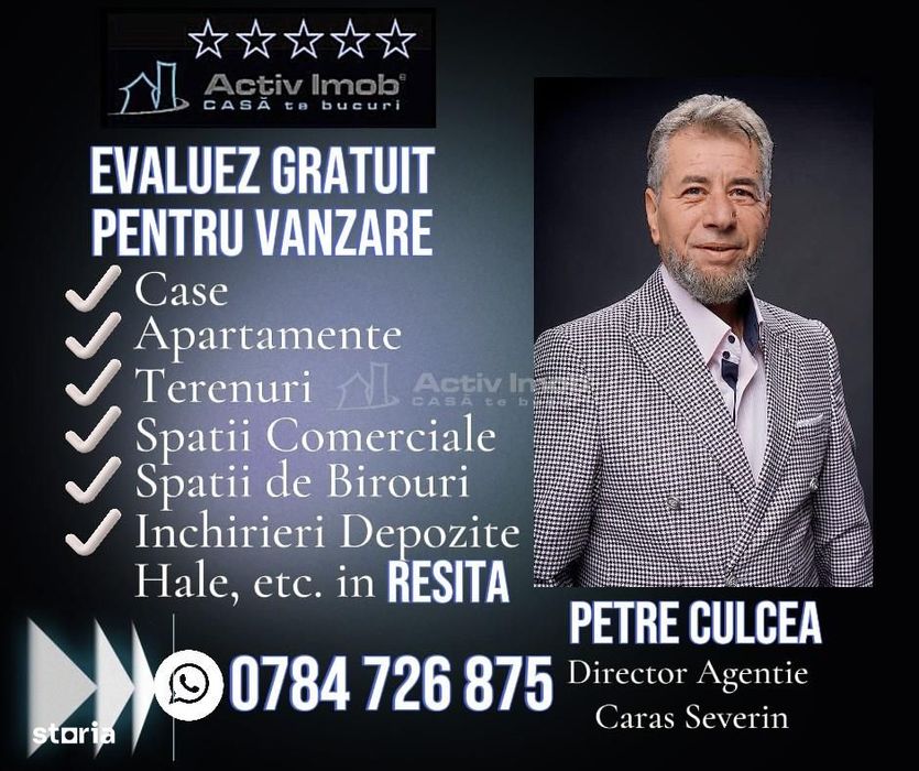 Resita Vila Central 3 Nivele Comision ZERO Cumparator