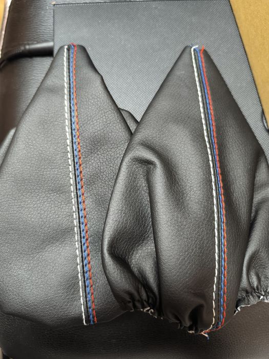 Кожени маншони с М шев за BMW