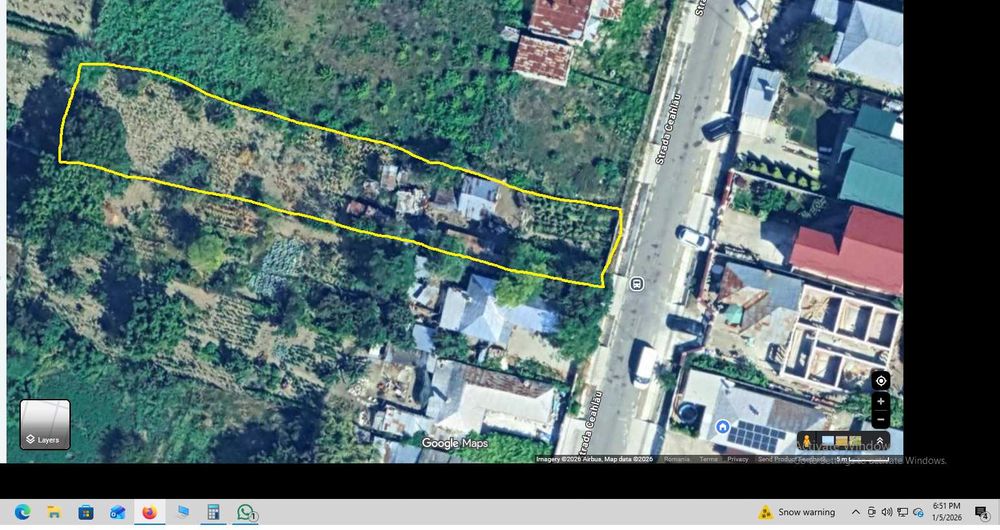 Vand teren intravilan Golesti