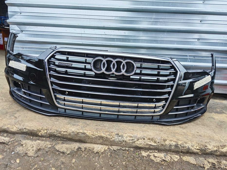 Предна броня Audi A7 4g8 C7 Facelift с отвори за дистроник
