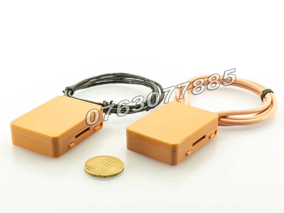 Cutiuta GSM cu Casti Microvibratii pe timpan sistem de Casca pt Copiat