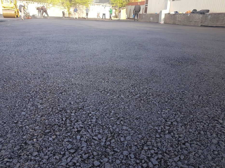 Асфальтирование. Укладка Асфальта.