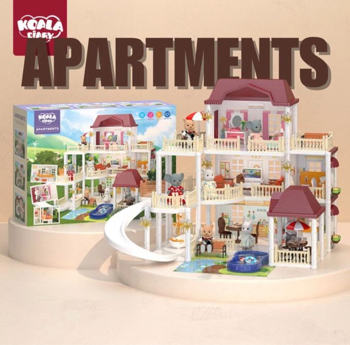 Кукольный домик подарок для девочки