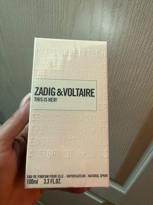 Zadig&voltaire this is her ! Undressed edp