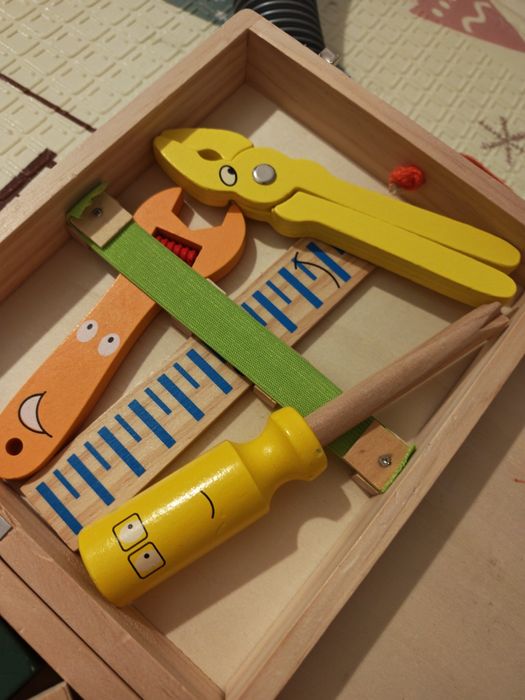 Set lemn copii construcție