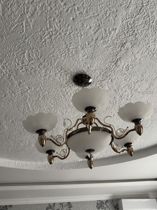 Люстра 6 рожков большая