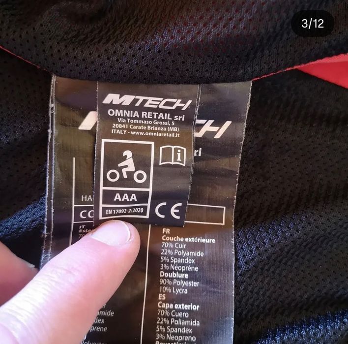 Costum  Motociclist