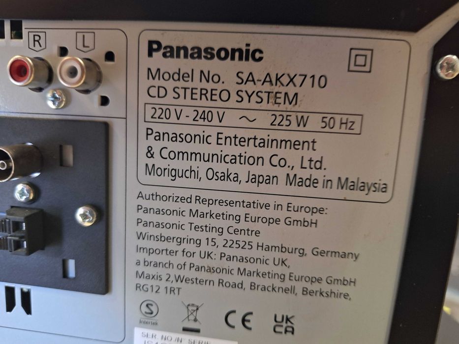 Уредба Panasonic MAX 710