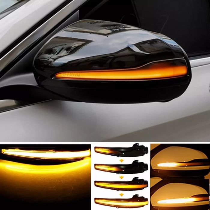 Динамични мигачи Мерцедес бягащи мигачи мерцедес