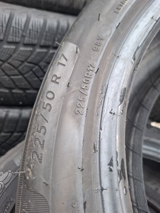4бр 225 50 17 Michelin  дот 0723 като нови цената еза 1бр