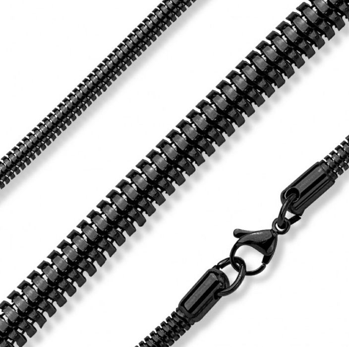 Черная цепочка металл