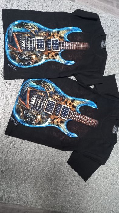 Рок тениски за близнаци размер XS