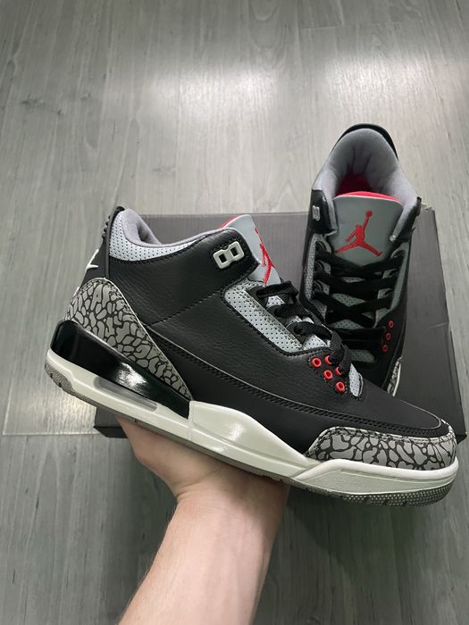 Air Jordan 3 Black Cement