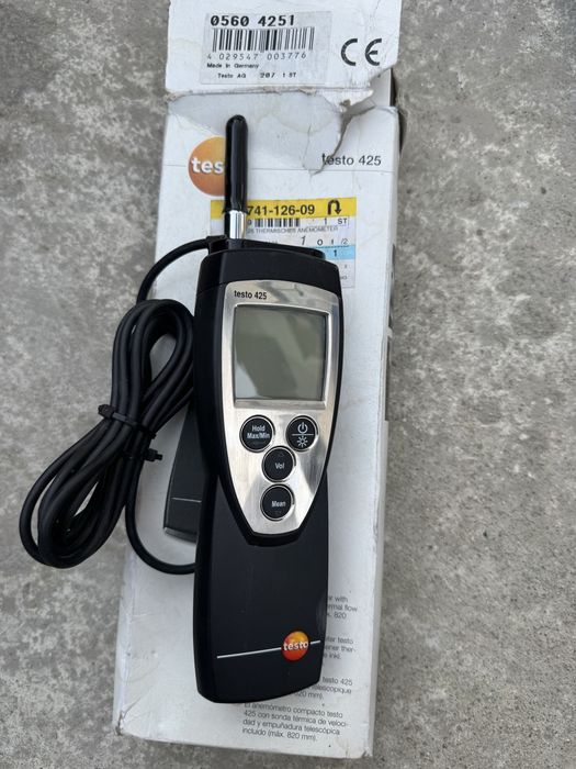 Анемометър Testo 425 чисто нов