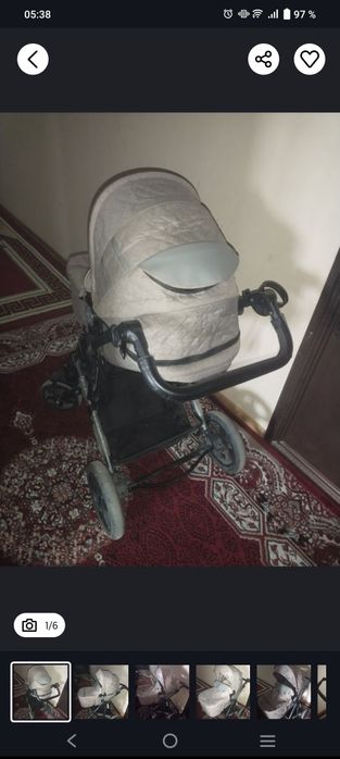 Коляска+(велосипед в подарок)