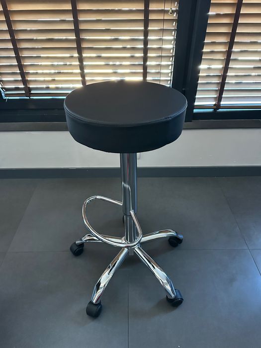 Бар Стол на колелца (хром) + 24м гаранция и безплатна доставка