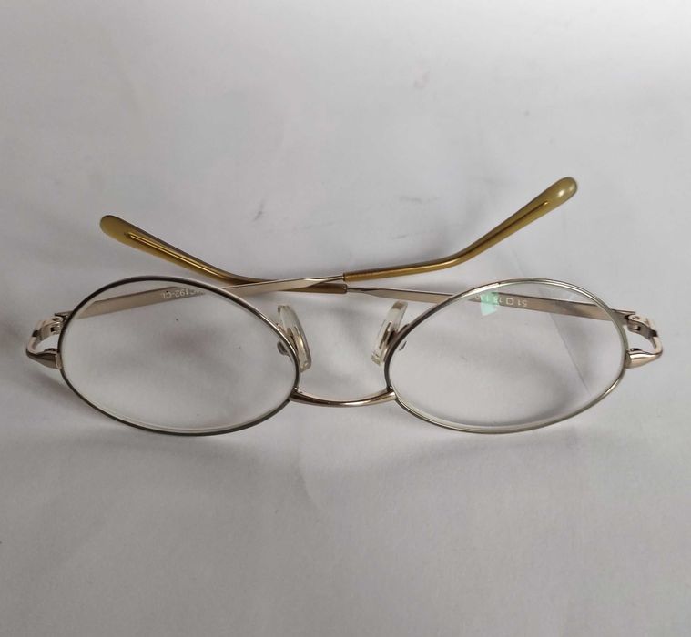 Диоптрични очила метални рамки унисекс+подарък калъфче