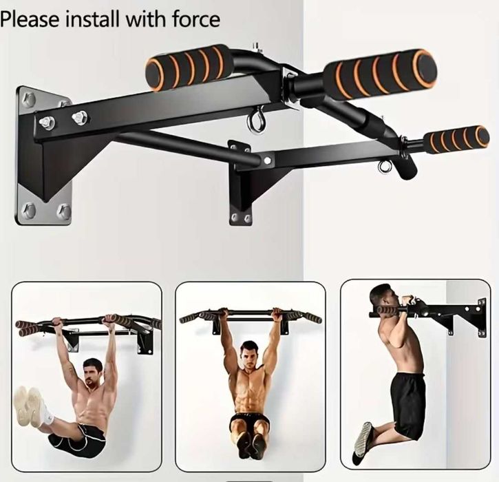 Фитнес уред за стена / лост за набиране