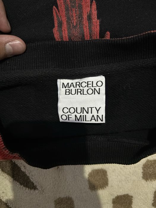 лонгслив кофта Marcelo Burlon Марсело бурлон