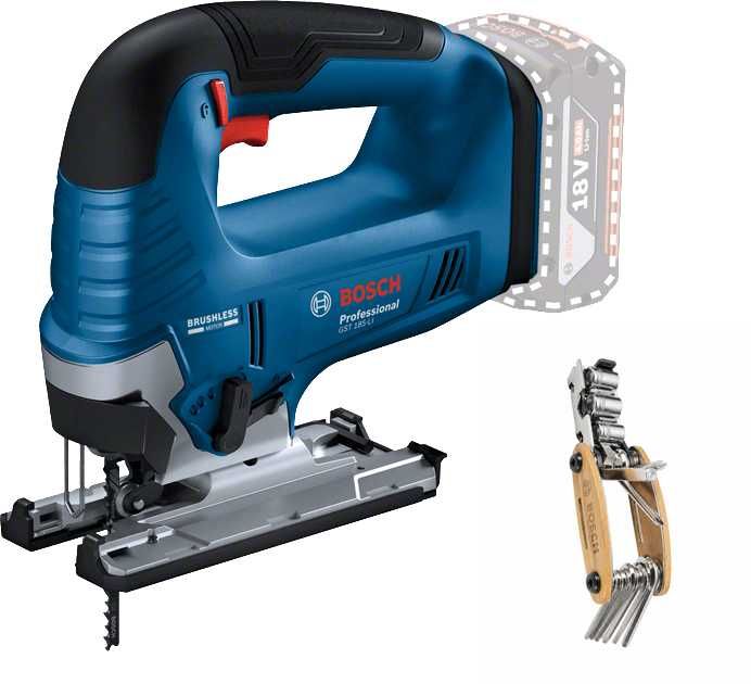 Акумулаторен прободен трион зеге Bosch 18V GST 185-LI ,125 mm , без батерии и зарядно