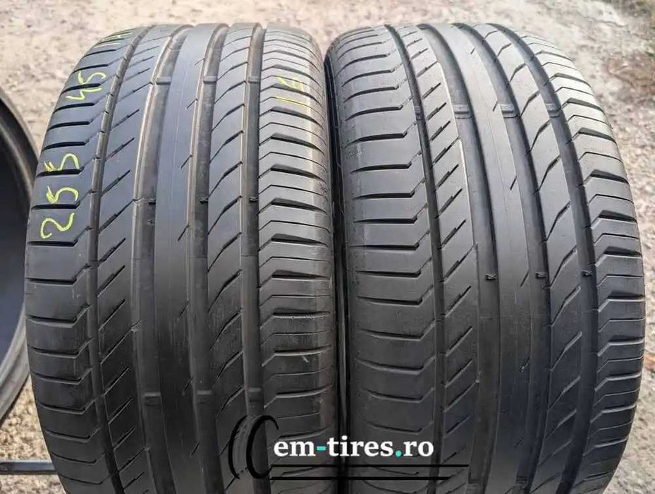 SET 2 Anvelope Vara 255/45 R17 CONTINENTAL ContiSportContact 5 98Y