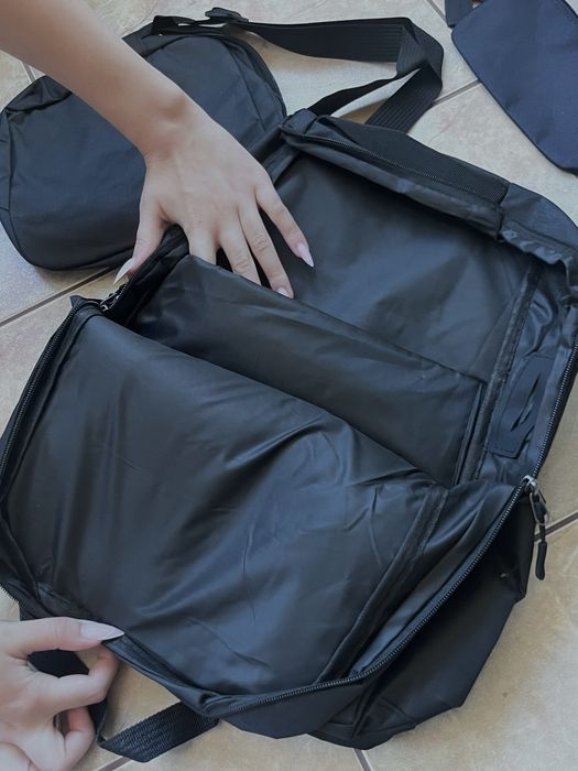 Комплект раница, чанта и несесер