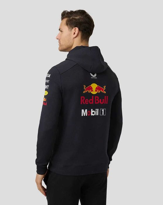 Red Bull Racing F1 Teamline Hoodie - Оригинален мъжки суитшърт