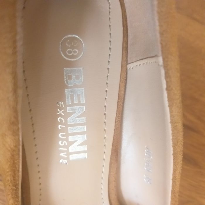 Замшевые туфли, женские