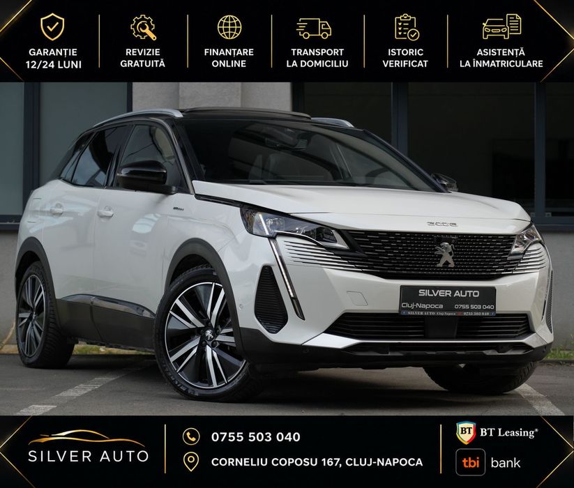 Peugeot 3008 4x4 300 cp GT Full Hybrid  Trapa Garantie 24 luni