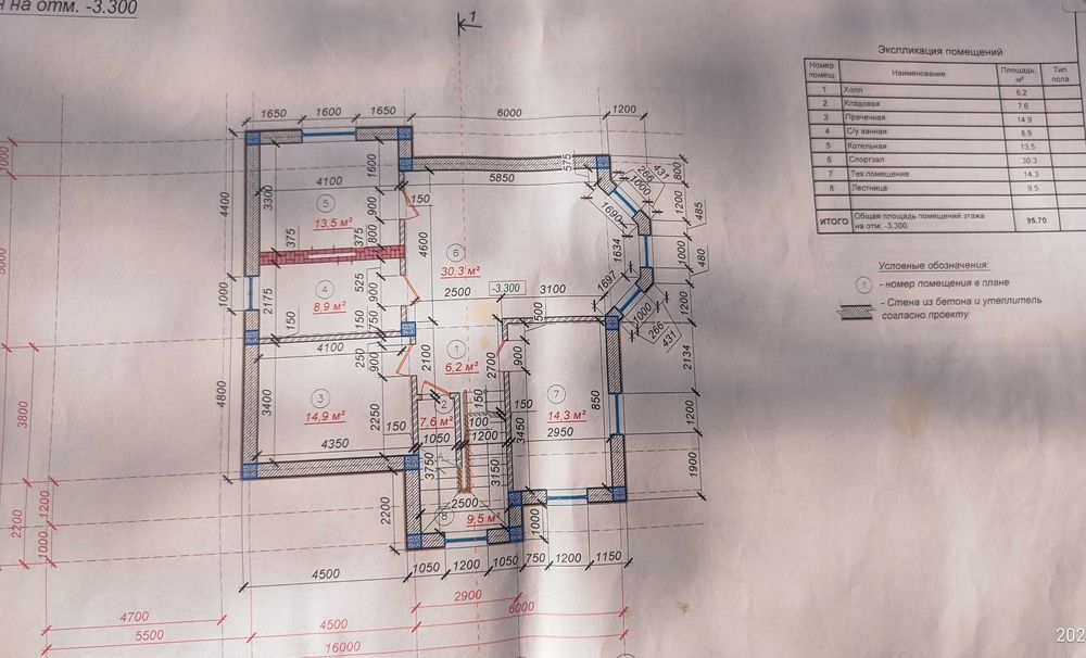 Дом недостроенный с участком продам