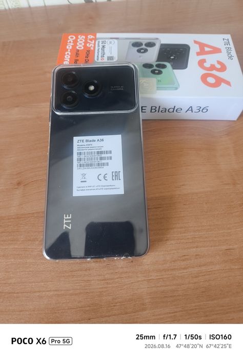 ZTE Blade A36 В идеальном состоянии