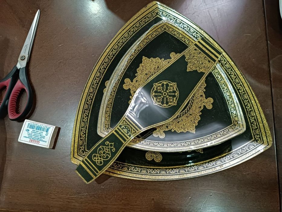 Красивый набор для сервировки и подачи торта