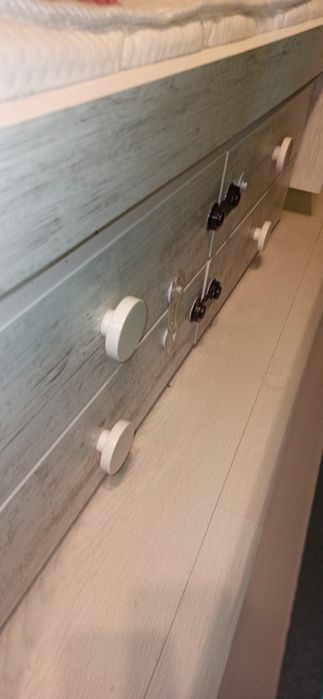 Детско легло-кошара с матрак