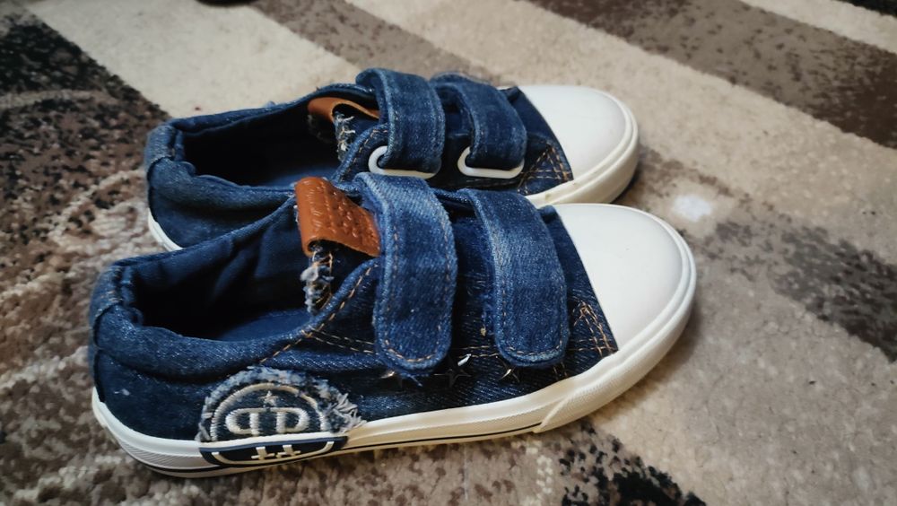 Джинсовые кросовки для мальчика, размер 31