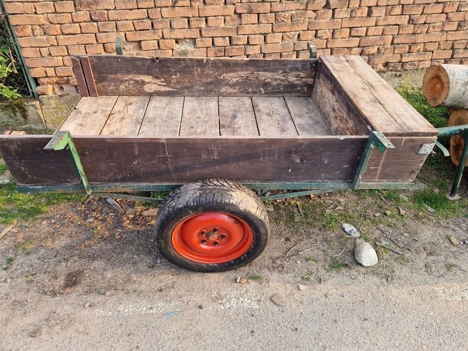 Remorca pentru ATV/tractor mic motocultor