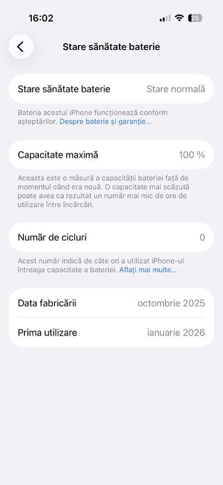 Apple IPhone 17 nou nefolosit lavandă