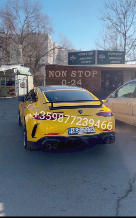 Mercedes GT 63 AMG X290 Brabus пакет от 100% карбон