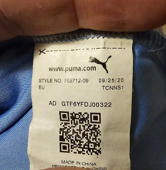 Puma Manchester city тениска XL размер