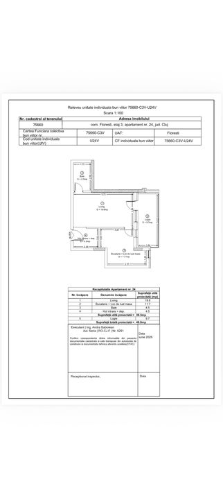 Apartamente noi pe strada Stejarului Floresti