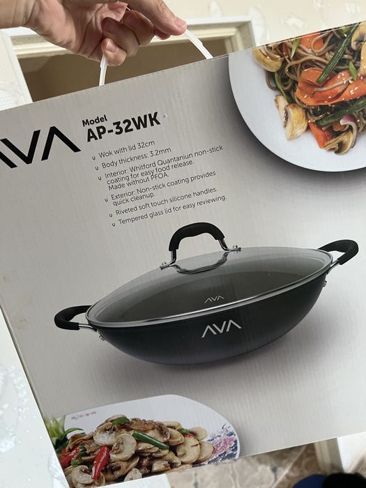 Вок казан новый в упаковке