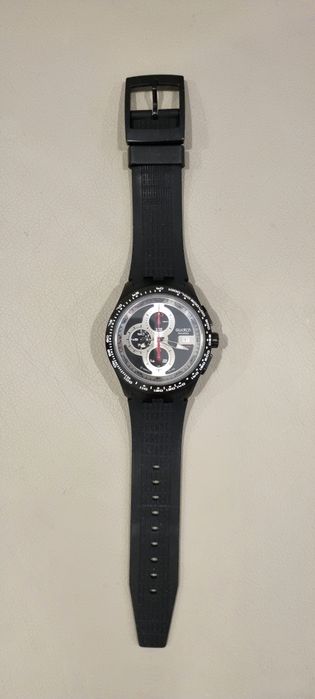Curea swatch right track svgk406 chronograph automatic noua dedicata