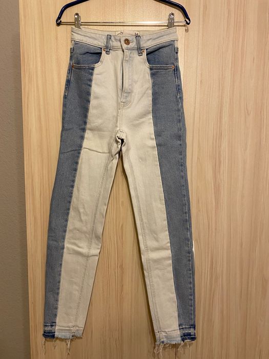 Продавам деним и панталон 7/8 Страдивариус, дънки H&M