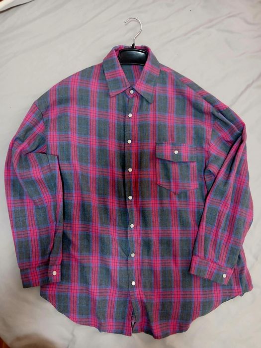 Женская рубашка оверсайз