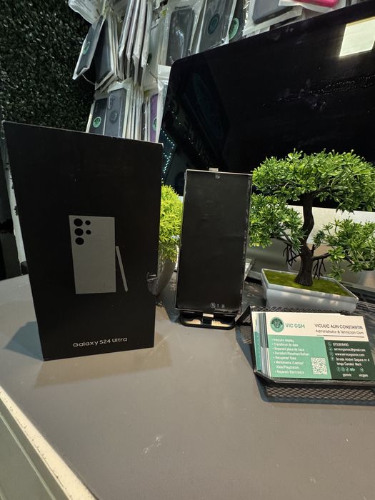 Magazin Vindem Samsung S24 Ultra 5G 512 GB Nou Natural Titan