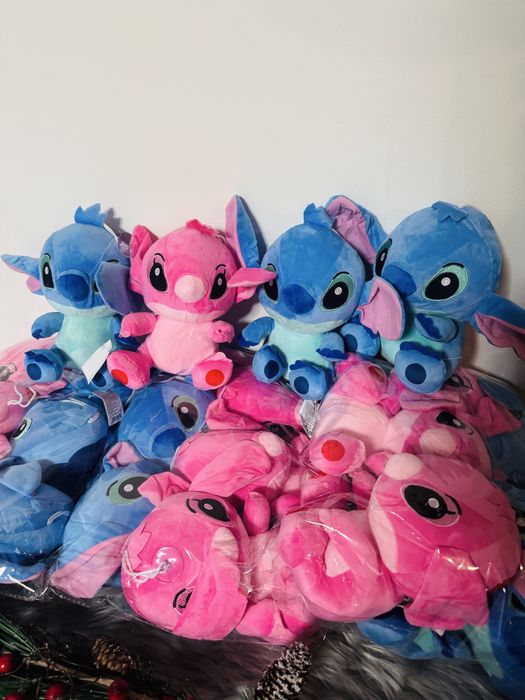 Ursuelt plus stitch 20cm/25cm/30cm/labubu stitch/ghiozdanel/respira