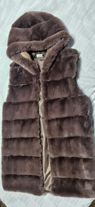 Vesta blană Beloved maro