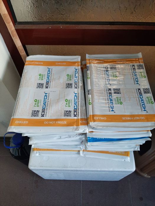 Ice Catch батерия за преносим охладител с гел охлаждане