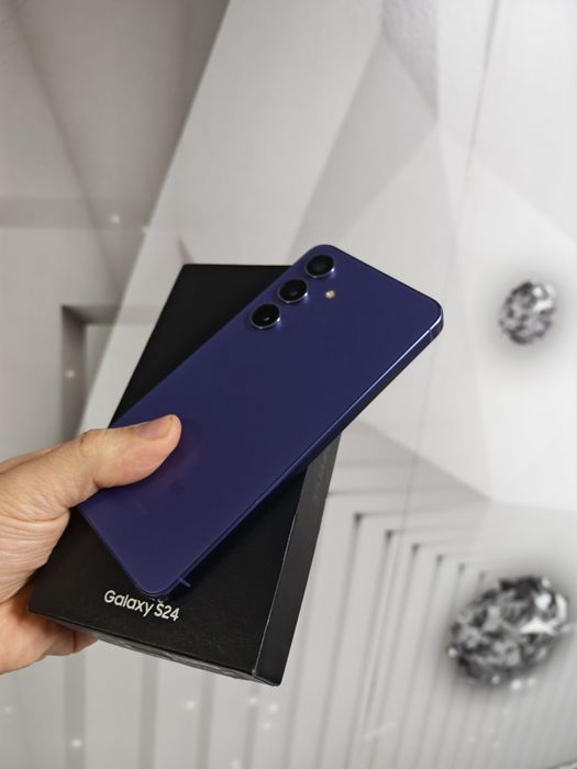 Samsung S24 Blue 128GB Fullbox impecabil totul original liber retea